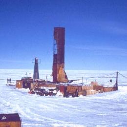 drilling for ice cores